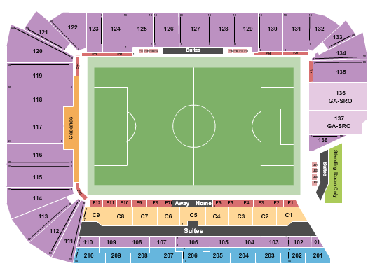 Audi Field Soccer Champions Tour Seating Chart